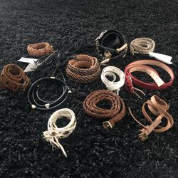 Bundle of Various Belts (XS/S)