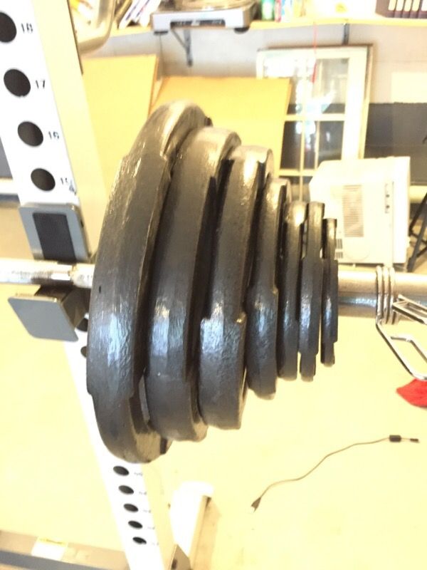 Pro OB 600 Fitness Gear Weight Set (Squat and Bench) for Sale in