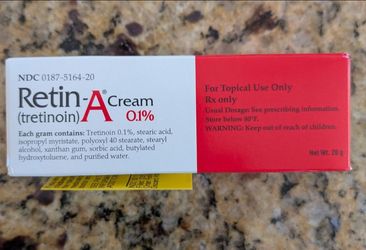 Retin-A 0.1% Cream