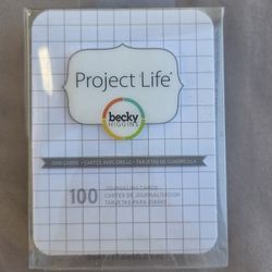 Project Life Card Inserts Album Book Scrapbook