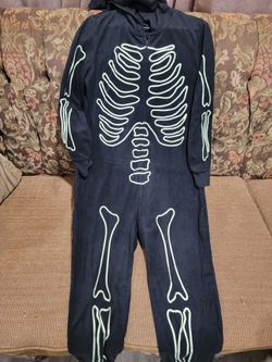 Skeleton Halloween Pajama With Hoodie