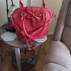 Fossil Red Large Purse 
