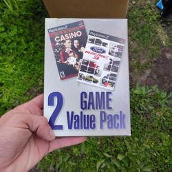 Rare PS2 2 Game Value Pack New