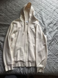 Cream Lactose Zip Up