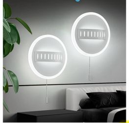 LED Wall Sconces Set of Two