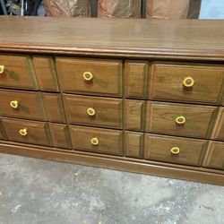 Nine Drawer Low Dresser