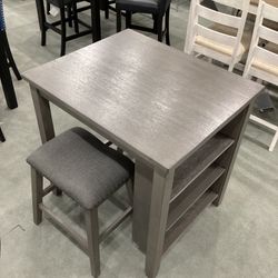 Caitbrook 3pc Counter Table Set