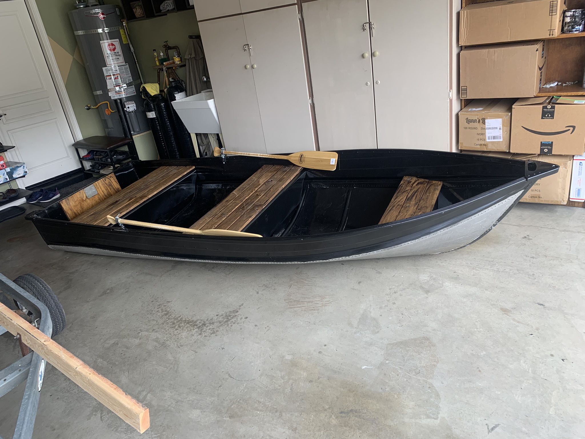 12 Foot Aluminum Boat With Trailer 