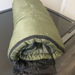 Green Sleeping Bag