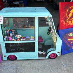 American Girl Doll Ice Cream Truck