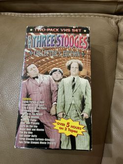 Three stooges collectible VHS