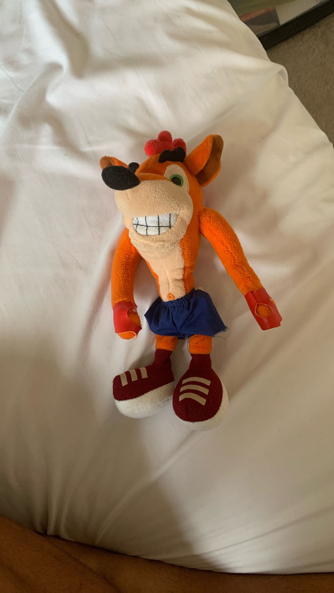 90s Crash Bandicoot Plush