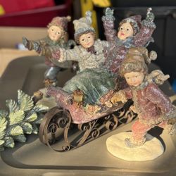 Kirkland Winter Sleigh Ride Scene