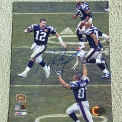 Tom Brady Photo Autographed 