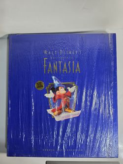 Walt Disney’s Masterpiece “Fantasia” Deluxe CAV Edition Laserdisc!! (3 Disc Set)