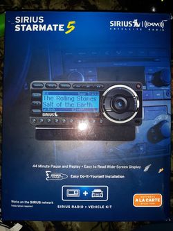 Sirius Starmate 5 cm radio satellite radio