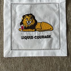 August Morgan cocktail napkins