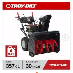 MOVING SALE! NEED GONE TODAY! CRAFTSMAN 357CC 30 IN SNOWBLOWER!