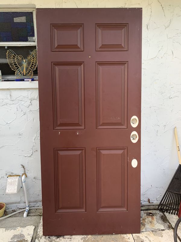 Exterior metal door 36x80 for Sale in Hudson, FL OfferUp