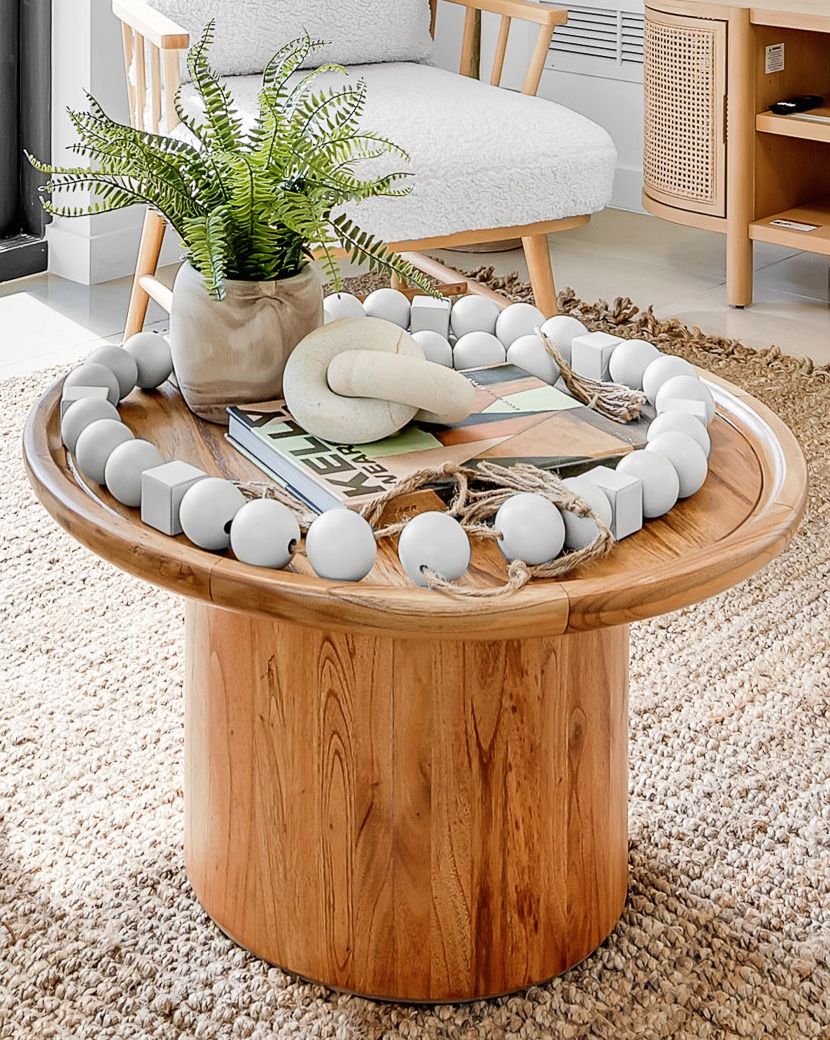 Devin Round Pedestal Coffee Table Safavieh for Sale in Miami, FL