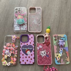 My Daughter Is Selling Her Cases As A Bundle For iPhone 14 Pro Max Only , In Good Condition