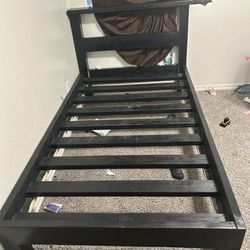 Twin bed and box spring
