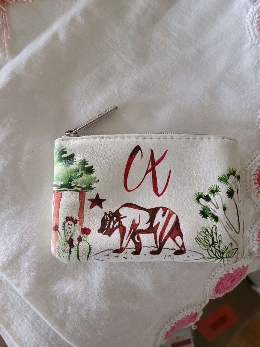 Starbucks Pouch Card /Money, Keychain Small Wallet California Special Edition

