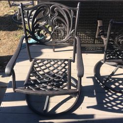 4 Brand New Swivel Rocking Chair 