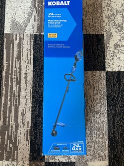 Kobalt 24-volt 15-in Split Shaft Attachment Capable Battery String Trimmer 4.0 Ah (Battery Included) (Charger Included)