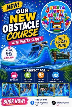 Obstacle course wet or Dry