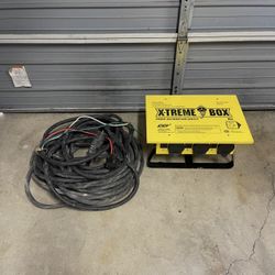 Xtreme Box Power Distribution Center W/ Heavy Duty Cable
