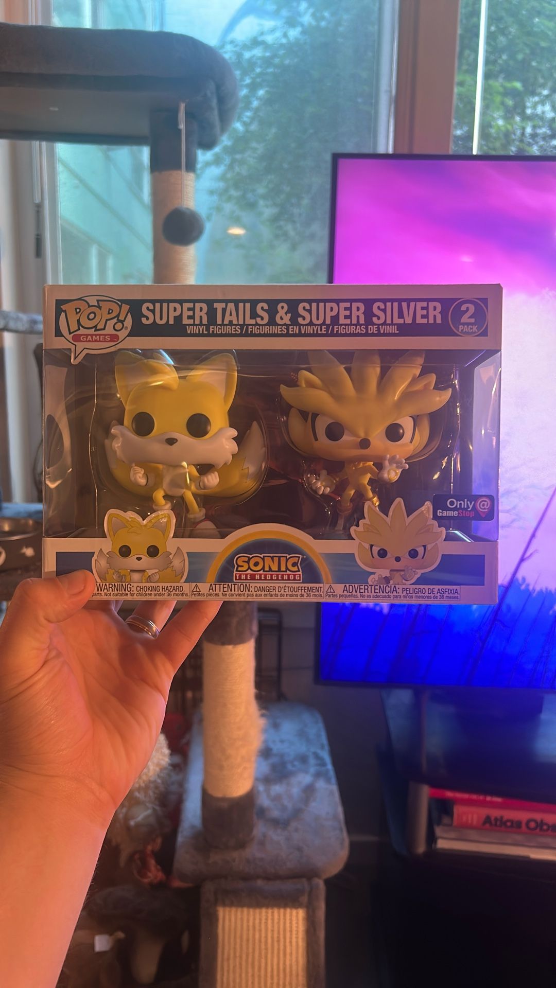Pop! Super tails And Super Silver