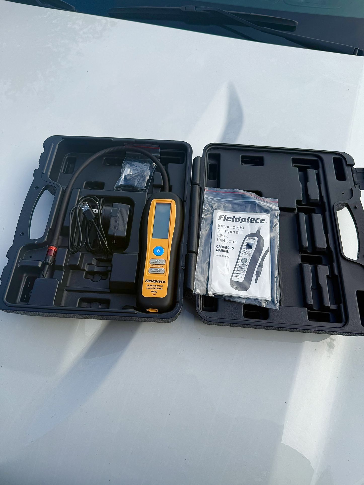 Fieldpiece DR82 Infrared Refrigerant Leak Detector - Used Once - Must Go This Week!