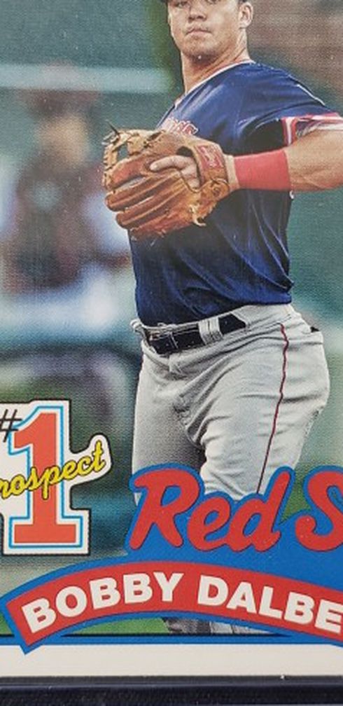 Bobby Dalbec #1 Prospect Red Sox Card