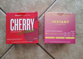 Instant Hydration Electrolyte Drink Mix - Cherry Limeade & Strawberry Lemon