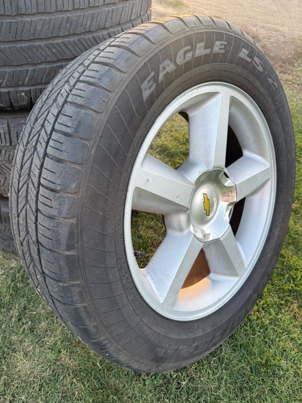 20 Inch Chevy Silverado Tahoe Suburban Stock Wheels LTZ GMC Sierra Yukon Escalade Rims And Tires