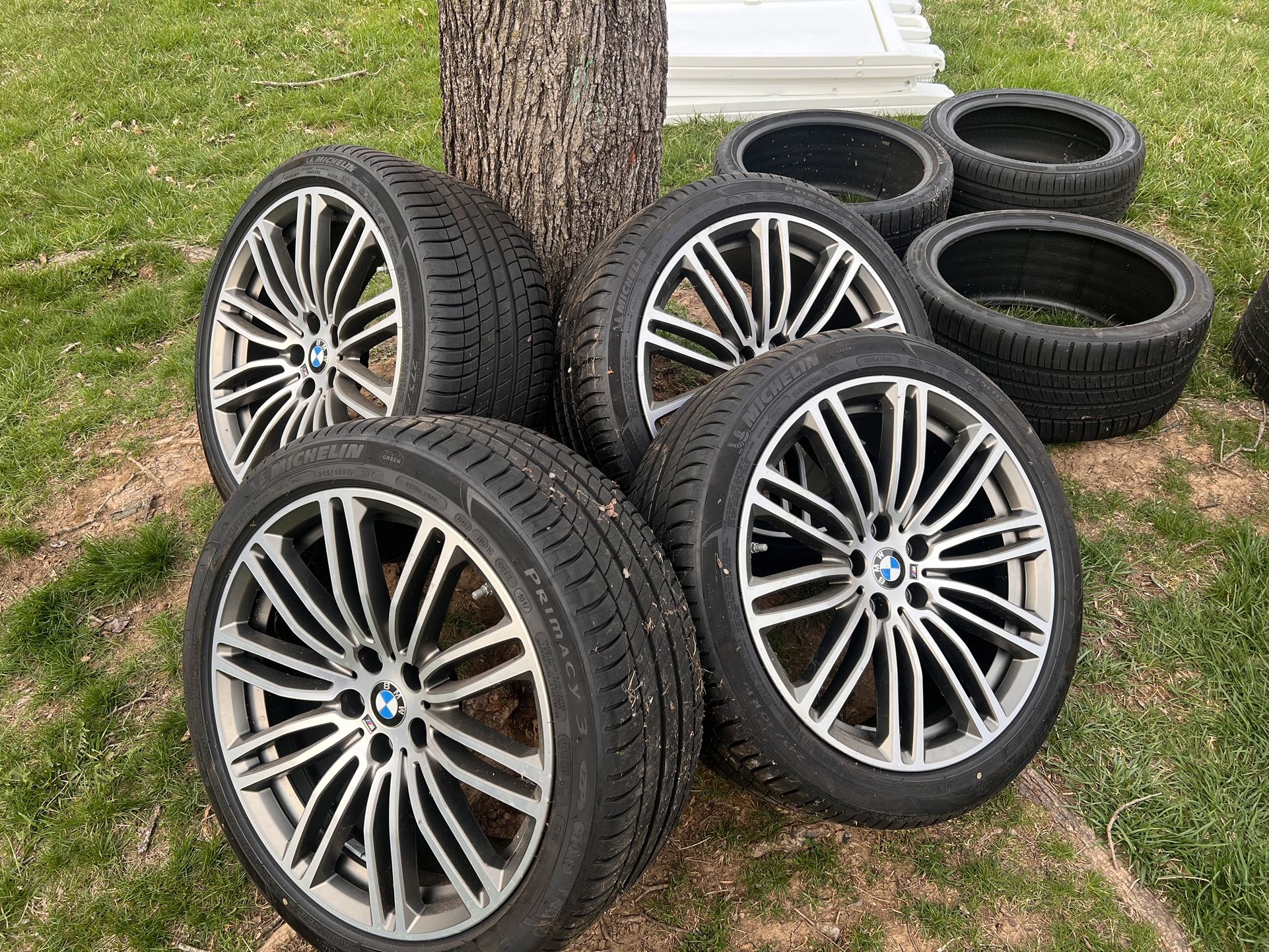 19" OEM BMW M Sport Wheels 530e 530i 540i M550i & 6 Series