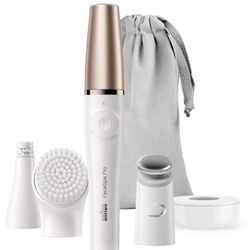Braun Face Epilator FaceSpa Pro Facial Hair Removal, Cleansing and Toning