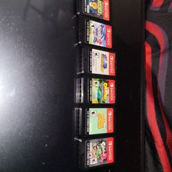 Nintendo Switch + Games (Original Model)