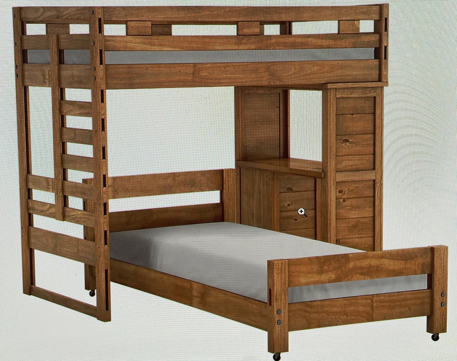 Used Bunk Bed  Not-assembled 