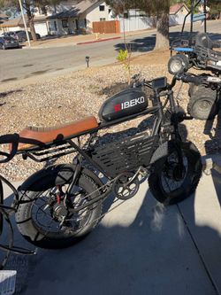 Ribeko Electric Fat Tire Bike