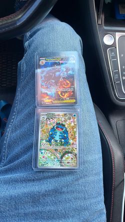 Pokémon Cards Mega Charizard X EX & Seismitoad