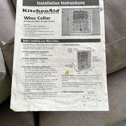 Kitchen Aid Wine Cellar