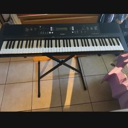 Yamaha Digital Keyboard, Only Used Once or Twice! Like New!!!