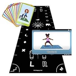 Yoga Starter Kit For Kids – 1 Mat + Cards + Video Access – NEW
