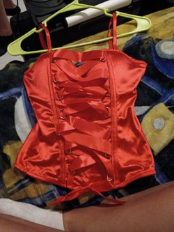 Red corset