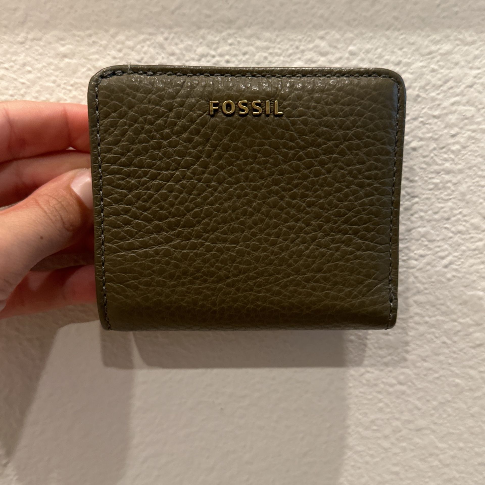 Fossil Olive Green Small Wallet