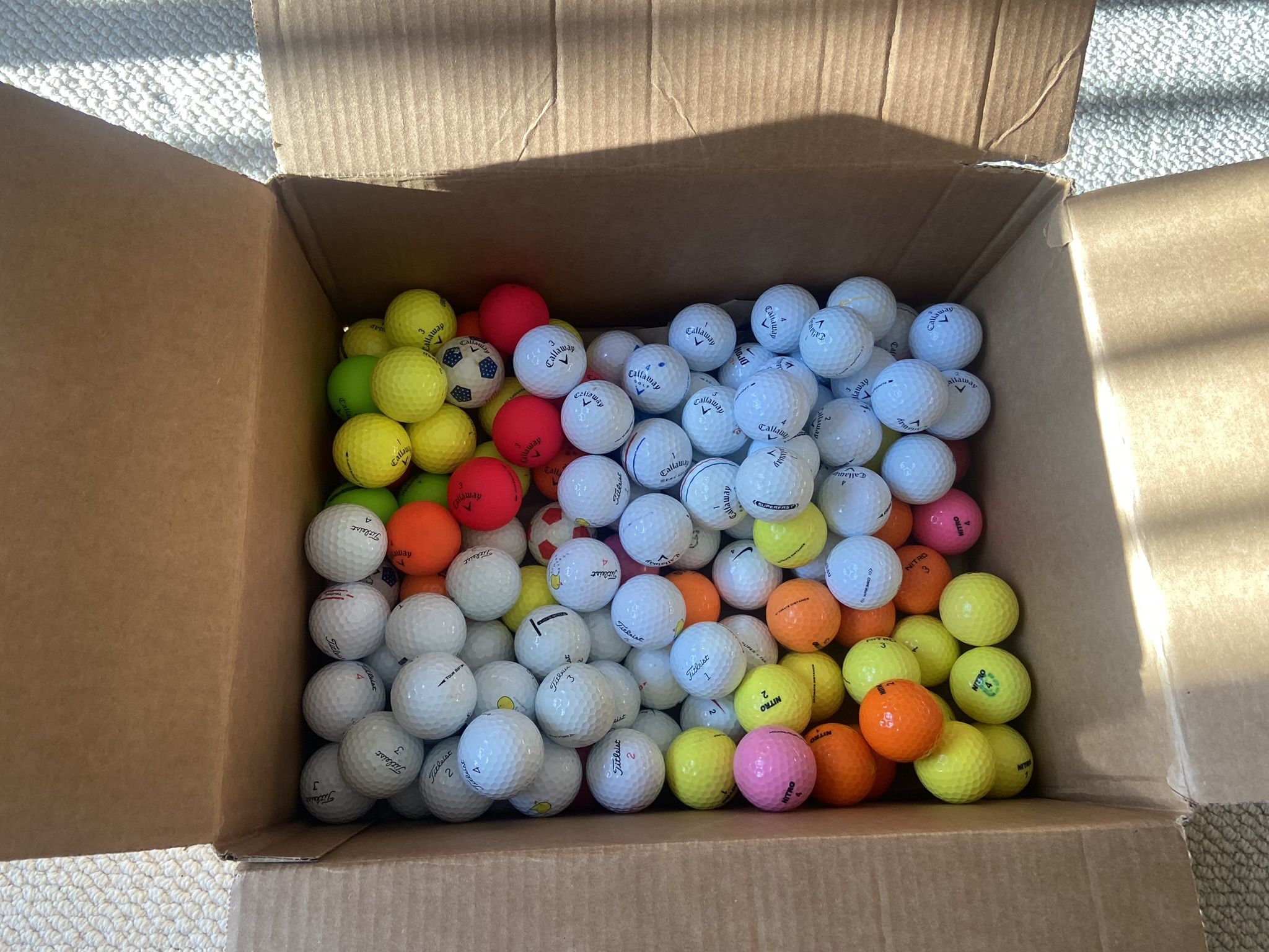 Golfballs for sale!