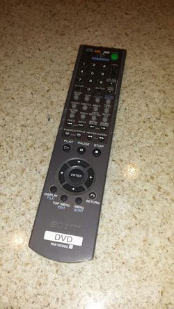 Used Sony TV/ DVD remote