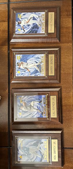 Baseball Card Plaques